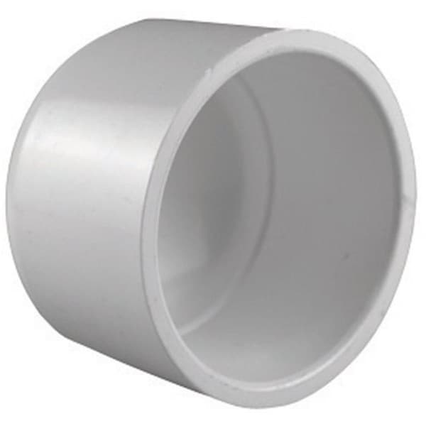 Pinpoint Charlotte Pipe & Foundry PVC021161800 3 in. Slip Schedule 40 PVC Cap PI612355 - main